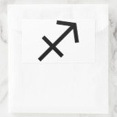Sticker Rectangulaire Sagittaire (Sac)