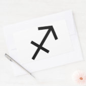 Sticker Rectangulaire Sagittaire (Enveloppe)
