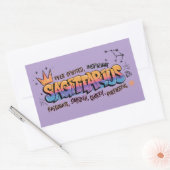 Sticker Rectangulaire Sagittaire (Enveloppe)