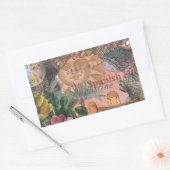 Sticker Rectangulaire saint augustine florida voyage art antique (Enveloppe)