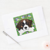 Sticker Rectangulaire Saint-Bernard (Enveloppe)