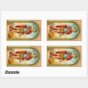 Sticker Rectangulaire Saint Florian de Lorch (BK 032)