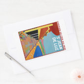 Sticker Rectangulaire Saint Jean de Luz (Enveloppe)
