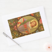 Sticker Rectangulaire Saint-Laurent de Rome (PM 04) (Enveloppe)
