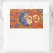 Sticker Rectangulaire Saint Louis IX le roi (PM 05) (Sac)