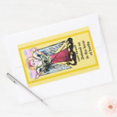 Sticker Rectangulaire Saint Michael l'icône de l'archange (Enveloppe)