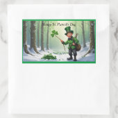 Sticker Rectangulaire Saint Patrick's Day (Sac)