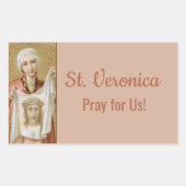 Sticker Rectangulaire Saint-Veronica de Jérusalem (JM 60) (Devant)