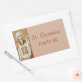 Sticker Rectangulaire Saint-Veronica de Jérusalem (JM 60) (Enveloppe)
