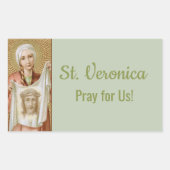 Sticker Rectangulaire Saint-Veronica de Jérusalem (JM 60) (Devant)