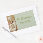 Sticker Rectangulaire Saint-Veronica de Jérusalem (JM 60) (Enveloppe)