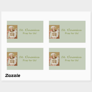 Sticker Rectangulaire Saint-Veronica de Jérusalem (JM 60)