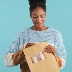 Sticker Rectangulaire Salon de beauté de maquillage d'extension