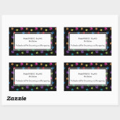 Sticker Rectangulaire Salon professionnel pour animaux de compagnie Empr (Feuille)