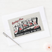 Sticker Rectangulaire Salutation De Derry Maine (Enveloppe)