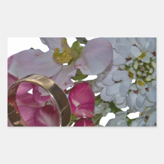 Sticker Rectangulaire Salutations - Salutations (Devant)