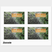 Sticker Rectangulaire Samuel Johnson Citation Inspirationnelle "Grands t (Feuille)