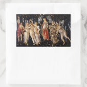 Sticker Rectangulaire Sandro Botticelli - La Primavera (Sac)
