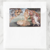 Sticker Rectangulaire Sandro Botticelli - Naissance de Vénus (Sac)