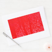 Sticker Rectangulaire sang coulant (Enveloppe)