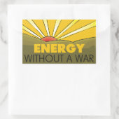 Sticker Rectangulaire Sans Solaire De Guerre (Sac)