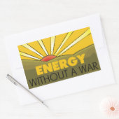 Sticker Rectangulaire Sans Solaire De Guerre (Enveloppe)