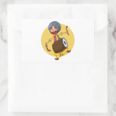 Sticker Rectangulaire Sardar Ji (Sac)