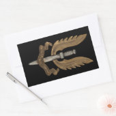 Sticker Rectangulaire SAS britannique (Enveloppe)