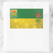 Sticker Rectangulaire Saskatchewan (Sac)
