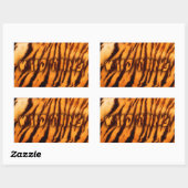 STICKER RECTANGULAIRE SAUVAGE (Feuille)