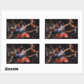 Sticker Rectangulaire "SAVE EUROPE" Archange Michael (Feuille)