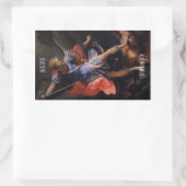 Sticker Rectangulaire "SAVE EUROPE" Archange Michael (Sac)