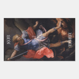 Sticker Rectangulaire "SAVE EUROPE" Archange Michael