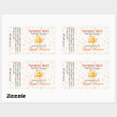 Sticker Rectangulaire Savon artisanal fait à la main au parfum de citrou (Feuille)