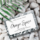 Sticker Rectangulaire Savon moderne simple cosmétiques élégants 