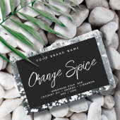 Sticker Rectangulaire Savon moderne simple élégant cosmétiques