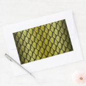 Sticker Rectangulaire Scales Dragon Or (Enveloppe)