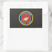 Sticker Rectangulaire Sceau 1 du Corps maritime (Sac)