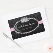 Sticker Rectangulaire Sceau d'enveloppe de boutique classique (Enveloppe)