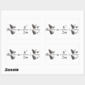 Sticker Rectangulaire Schrodinger's cat (Feuille)