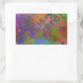 Sticker Rectangulaire Score un peu trippé (Sac)