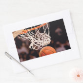 Sticker Rectangulaire Scoring de basket-ball (Enveloppe)