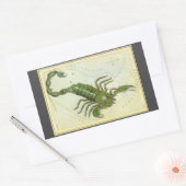 Sticker Rectangulaire Scorpion, Constellation Ancienne Urania's Mirror (Enveloppe)