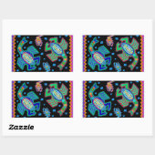 Sticker Rectangulaire Scorpions sud-ouest sur mon mur (Feuille)