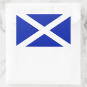Sticker Rectangulaire Scotland Flag (Sac)
