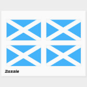 Sticker Rectangulaire Scotland Flag (Feuille)