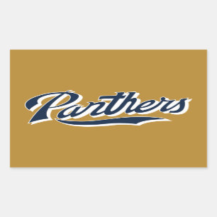 Sticker Rectangulaire Script de Panthers FIU