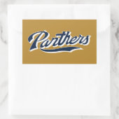 Sticker Rectangulaire Script des panneaux FIU (Sac)
