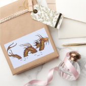 Sticker Rectangulaire Sea Dragon (Cadeaux)