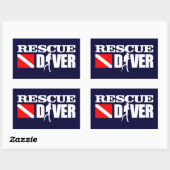 Sticker Rectangulaire Secourir le lecteur 2 (Feuille)